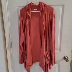 Maurices size 3 plus long sleeve open tunic